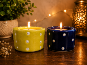 Ceramic Candle Holder