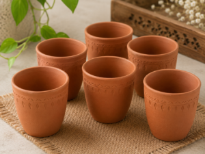 Clay Cups (Set of 6)