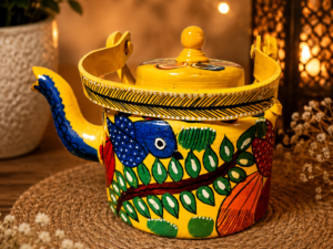 Hand painted designer Kettle