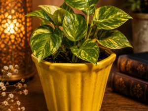 Ceramic Planter Pot (Yellow)