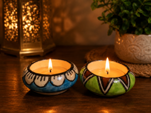 Ceramic Candle Holder